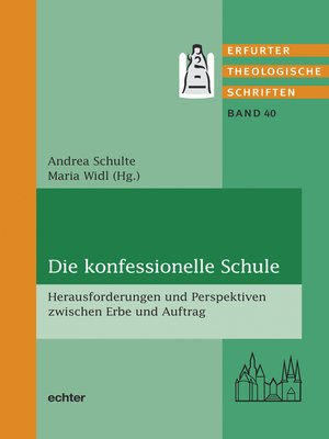 cover image of Die konfessionelle Schule